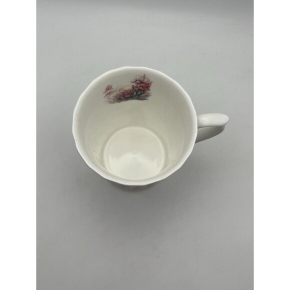 Vintage Royal Patrician Fine Bone China Pink Rose Floral Coffee Mug Tea Cup - Picture 3 of 6